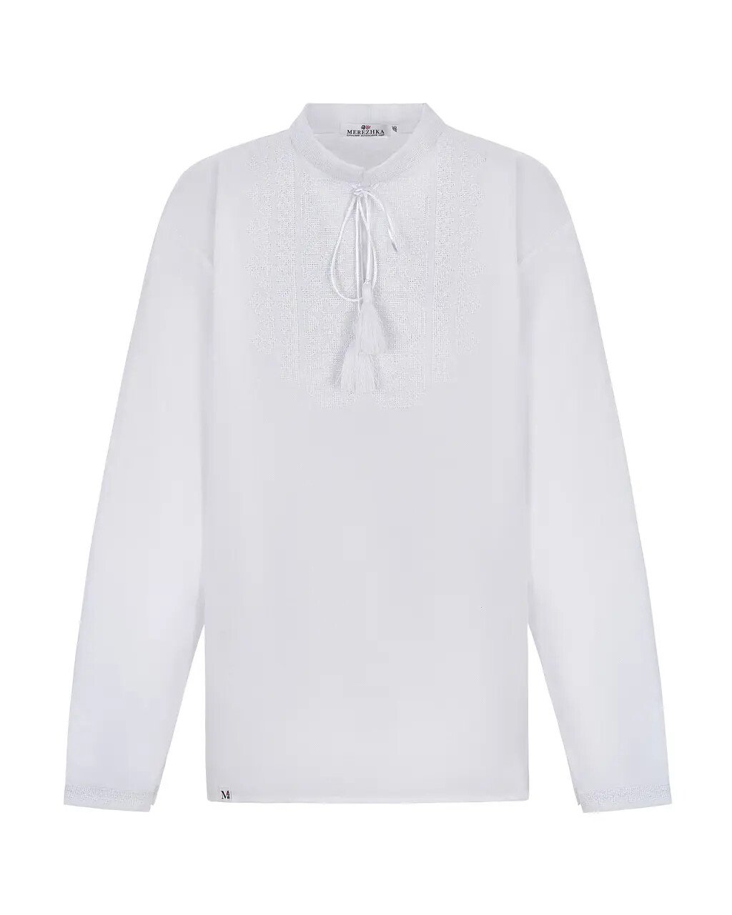 men’s cotton+linen shirt traditional ukrainian vyshyvanka embroidery "zirka" men’s cotton+linen shirt traditional ukrainian vyshyvanka embroidery "zirka"