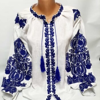 womens linen blouse individual tailoring shirt vyshyvanka embroidery traditiona 375324596582.jpg